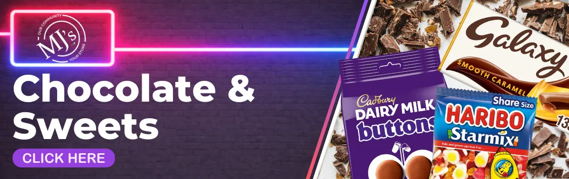 Chocolate, Sweets, Mints & Gum