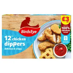 Birds Eye 12 Chicken Dippers 220g