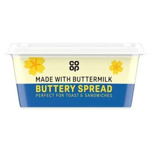 Co op buttery 500g