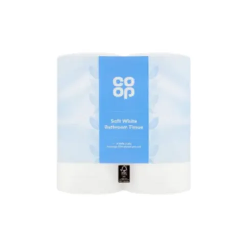 Co op toilet tissue 4pack
