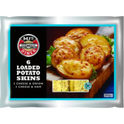 Mj's Diner 6 Loaded Potato Skins 390g