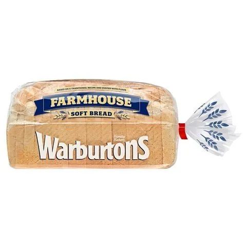 Warburtons Farmhouse Soft Bread 800g